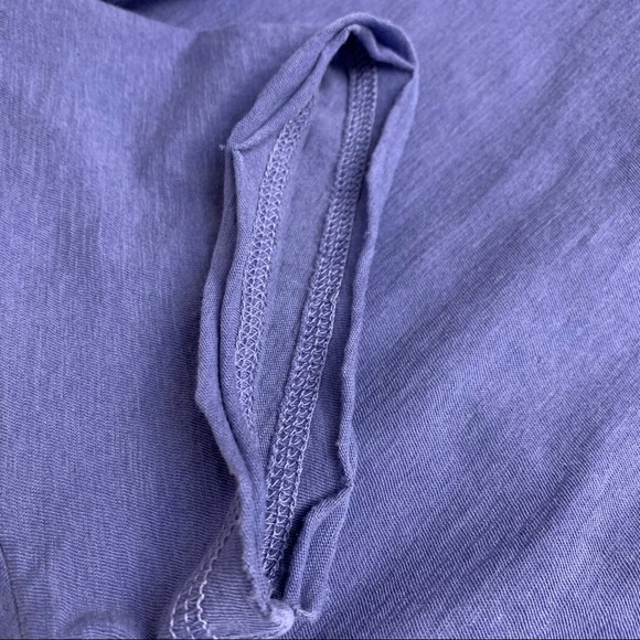 NWT n:Philanthropy Lynne V-neck Pocket Tee Cobalt - Picture 6 of 14